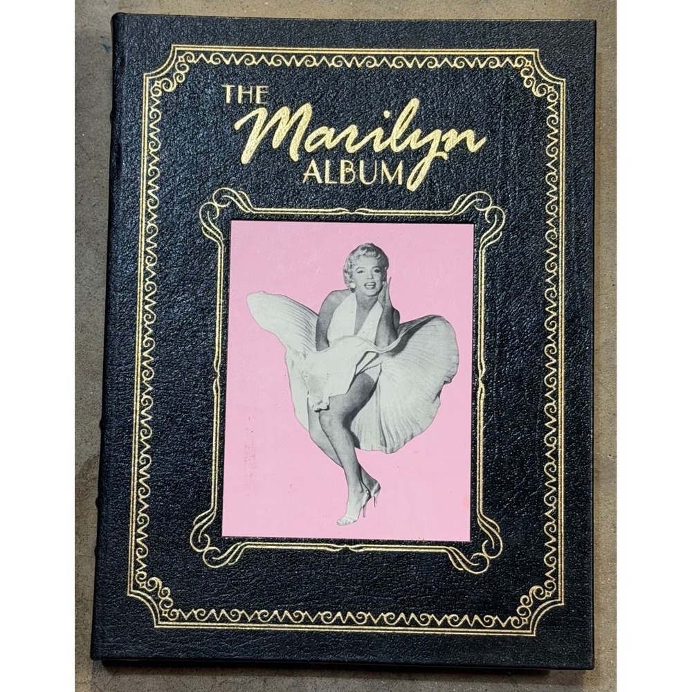 Easton Press The Marilyn Album Nicki Giles Genuine Leather Bound Gilt 2003 Folio